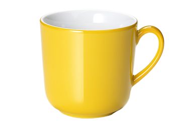 Dibbern Solid Color Sonnengelb Becher mit Henkel 0,32 L 