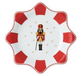 Hutschenreuther Sternschale 20 cm Christmas Love red 