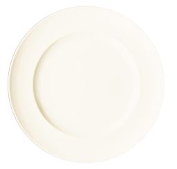RAK Porcelain Classic Gourmet Ivoris white Teller flach rund Ø 32.8 cm / Ht. 3.4 cm 