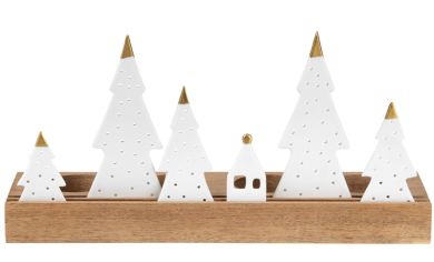 Räder Living Lichtobjekt Tannen 25x7x13 cm 