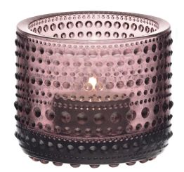 iittala Kastehelmi Windlicht violett 64 mm 