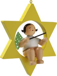 Wendt & Kühn Engel mit Taktstock im Stern 