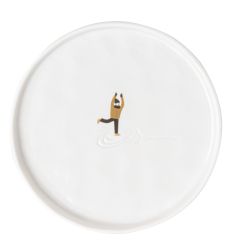 Räder Schneetag Teller Eislaufen D.15cm H.1,2cm 