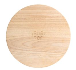 Räder Heimatliebe Brettchen Herz Ø 24 cm 