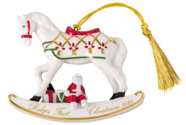 Villeroy & Boch Christmas Classics Ornament Schaukelpferd 2025 11x4x9 cm 