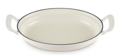 Le Creuset Ovale Pfanne Modern Heritage 28 cm Meringue 