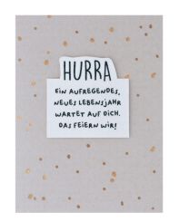 Räder Minikarte Hurra 