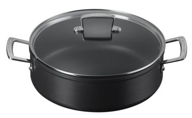 Le Creuset Aluminium-Schmorpfanne mit Glasdeckel 28 cmx9 cm 