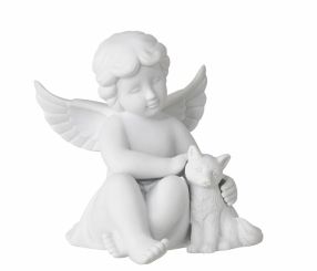 Rosenthal Engel mit Fuchs Engel Mittel Weiss Matt Engel Mittel 