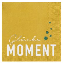 Räder Serviette 33x33cm Glücksmoment 