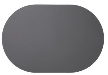 ASA Selection Tischset Oval, Basalt Leather Optic 