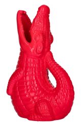 Gift Company Croco Vase neon pink 