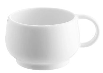 Guy Degrenne Espresso-Obertasse 10cl Empileo weiß 