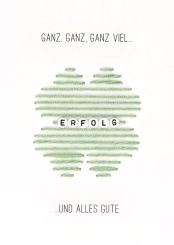 Räder Fadenfreudekarte Ganz,ganz,ganz viel Erfolg 