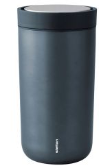 Stelton To Go Click Stahl 0,2 L Blau Metallic 