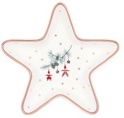 Greengate Sternteller 15,5 cm Juana white 