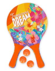 Legami Beach-Ball-Schläger-Set Tropicana Dream 