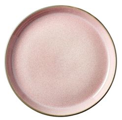 Bitz Brotteller 17 cm grau/hellpink 