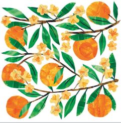 Paperproducts Servietten 25x25 cm Tracey´s Orangina 