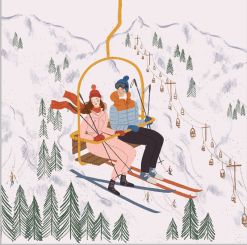 Paperproducts Servietten 33x33 cm Zermatt 