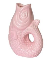 Gift Company Monsieur Carafon Fisch Kerzenhalter S (H16,2 cm) sea pink 