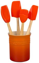 Le Creuset Kochkellen-Set 5-tlg Craft Ofenrot 