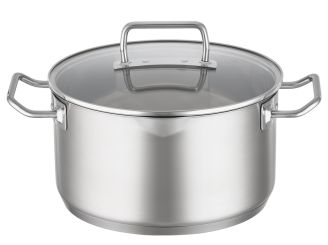 Rösle Kochtopf Ø 24 cm Expertiso mit Deckel Edelstahl 