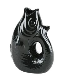 Gift Company Monsieur Carafon Fisch Vase XS schwarz 0,2 Liter 