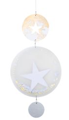 Räder Transparenthänger Kleine Sterne L 29 cm 