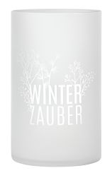 Räder Winterzauber Windlicht D.15cm H.25cm 