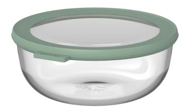 Mepal Glas Multischüssel Cirqula Rund 1250 ml Nordic Sage 