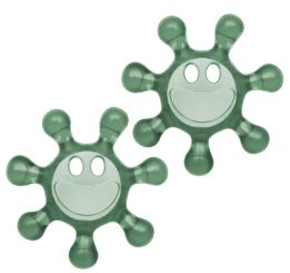 Koziol Drehverschlussöffner 2-er Set Sunny 2.0 transparent eucalyptus green 