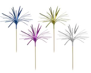 Metaltex Deko-Picker Feuerwerk 24 Stk. 10 cm 