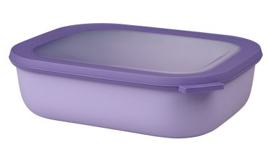 Mepal Multischüssel Cirqula Rechteckig 2000 ml Nordic Lilac 
