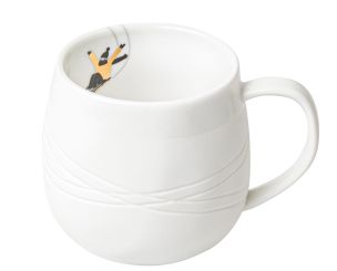 Räder Schneetag Tasse Schlitten fahren D.7,5cm H.8cm 
