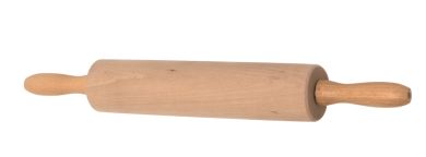 Hansi Nudelrolle mit Metallachse & Kugellager/Buchenholz L.: 25 cm, Ø 6 cm 