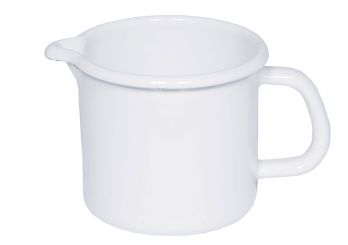 Riess Weiss Schnabeltopf 9 cm 0,5 L 