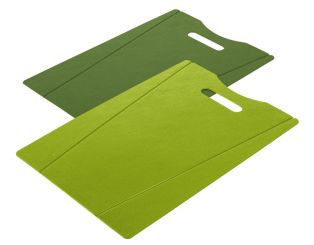 Kuhn Rikon Schneidebretter Set grün / dunkelgrün 2 Stk 