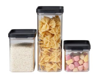 Mepal Vorratsdosen-Set Omnia 3 Stk. Black 