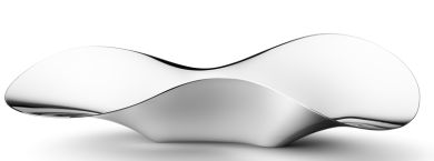 Georg Jensen Erdbeerschale Indulgence Edelstahl 