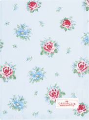 Greengate Geschirrtuch 50x70 cm Alivia pale blue 100 % Baumwolle 