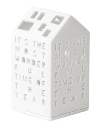 Räder Lichthaus It's the most wonderful time 6,7x6,7x12cm 