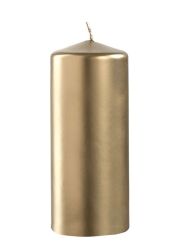 Leonardo Kerze 15x7 cm Gold Aurora 