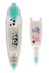Legami Stift mit Dekoband Panda 