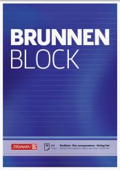 Brunnen Briefblock A4 70 g liniert 