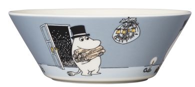 Arabia Moomin Schale 15 cm Moominpappa grey 