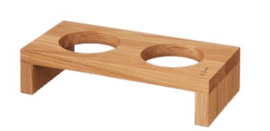 KPM Berlin LAB 2er Holzbord Bulb Eiche 