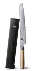 Kai Set Brotmesser DM-0705W + Klingenschutz CK-L Shun Classic White 