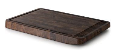 Continenta Schneidebrett 42x29x3,5cm Walnuss Stirnholz 