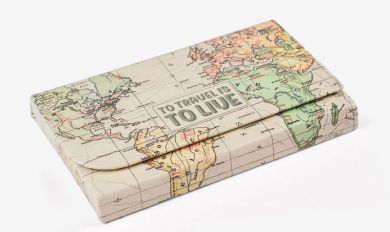 Legami Kartenetui Nice To Meet You Map 